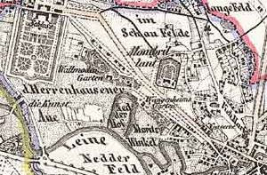 Die Nordstadt um 1830